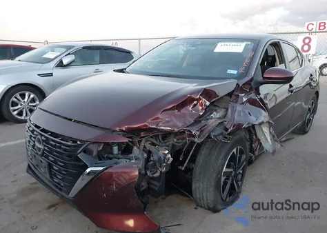 2025 Nissan Sentra Sv from USA, damaged, VIN 3N1AB8CV9SY218373